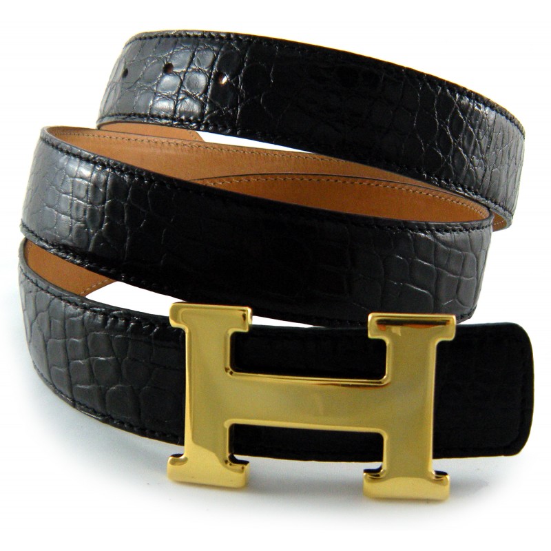 Exotic belt straps replacement for H and LV shape buckles