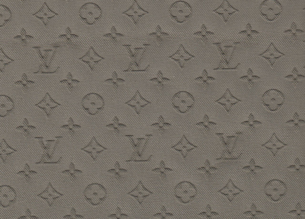 Louis Vuitton Monogram Olive Green Coated Canvas 2 Panels of 64cm